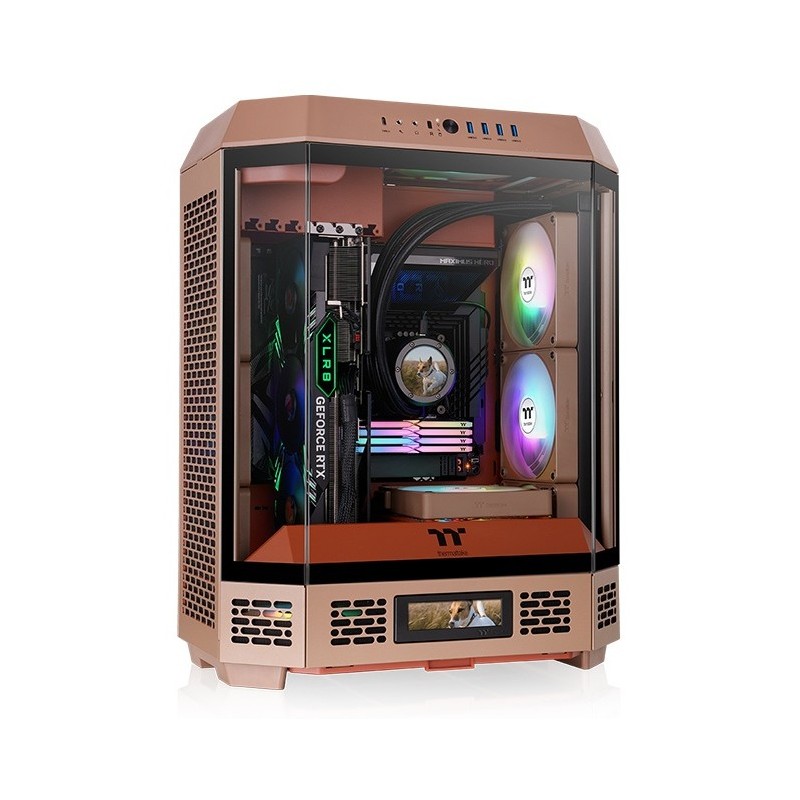 Buy Thermaltake Tower 600 TG - Mid Tower PC Case, Sand, Tempered Glass, ATX/mATX... in Cyprus, Nicosia, Limassol, Larnaka, Pafos