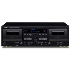 TEAC W-1200 Doppel-Kassettendeck USB-Ausgang schwarz — Buy in Cyprus with Fast Delivery
