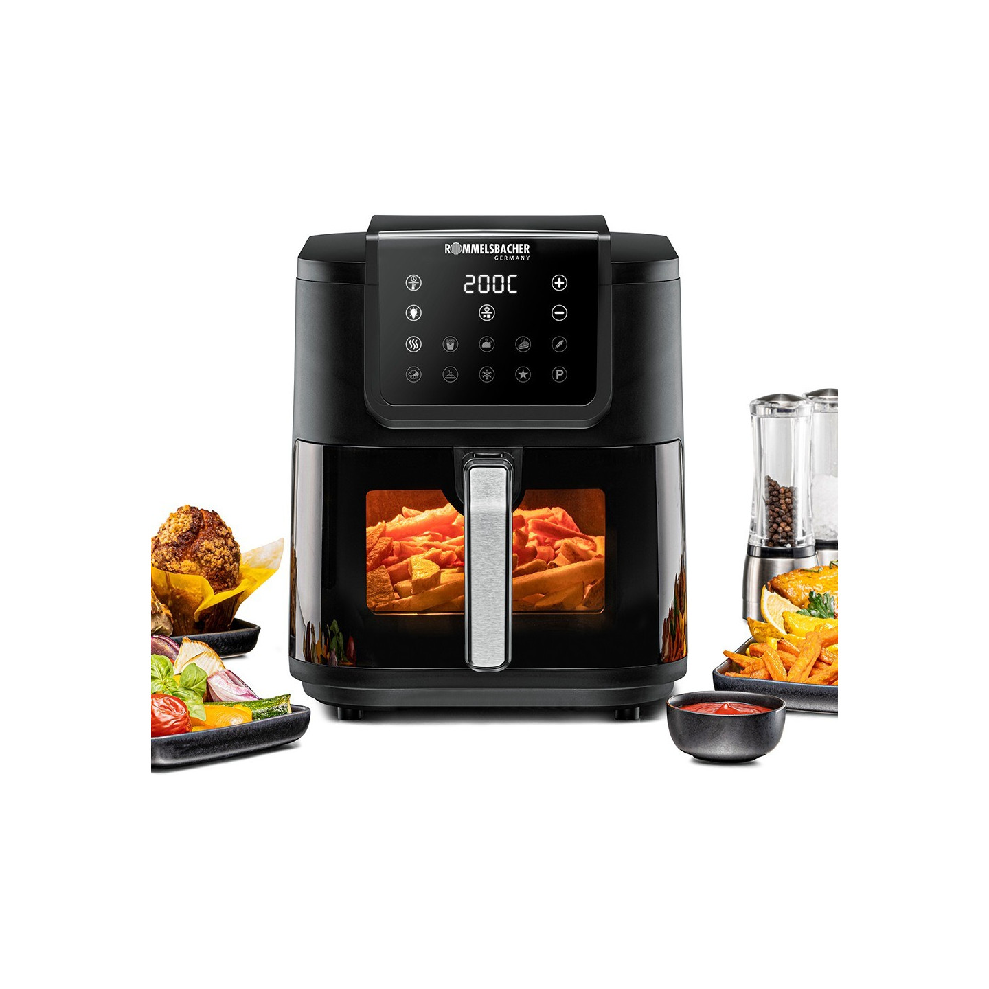 ROMMELSBACHER Heißluftfritteuse FRH 1700 — Buy in Cyprus with Fast Delivery