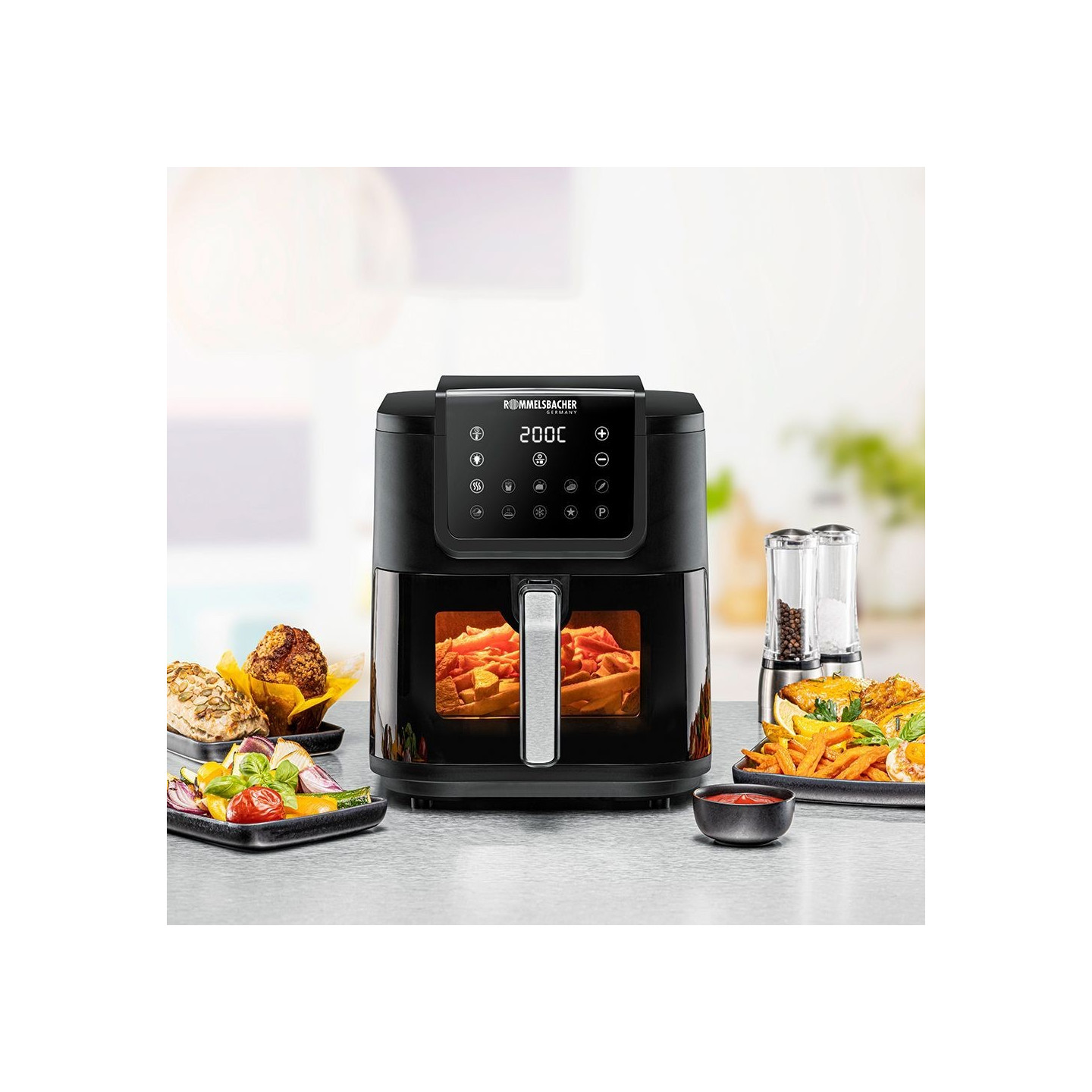 ROMMELSBACHER Heißluftfritteuse FRH 1700 — Buy in Cyprus with Fast Delivery