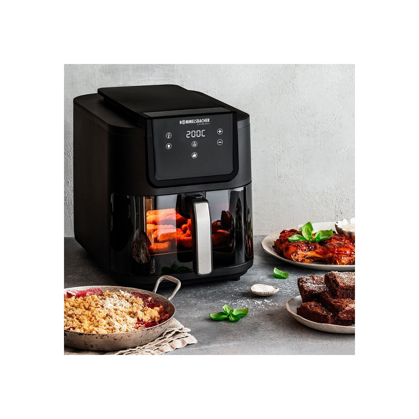 ROMMELSBACHER Heißluftfritteuse FRH 1700 — Buy in Cyprus with Fast Delivery