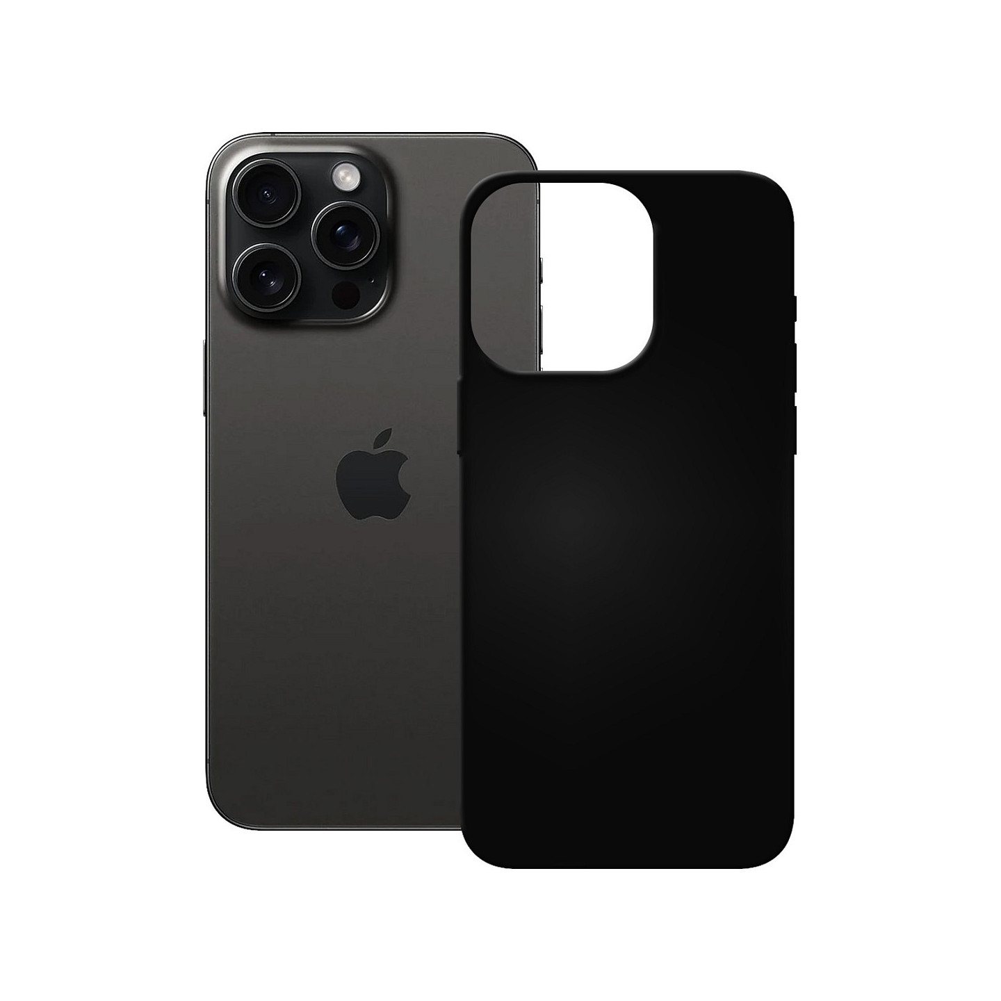 PEDEA Soft TPU Case fr Apple iPhone 16 Pro Max black — Buy in Cyprus with Fast Delivery