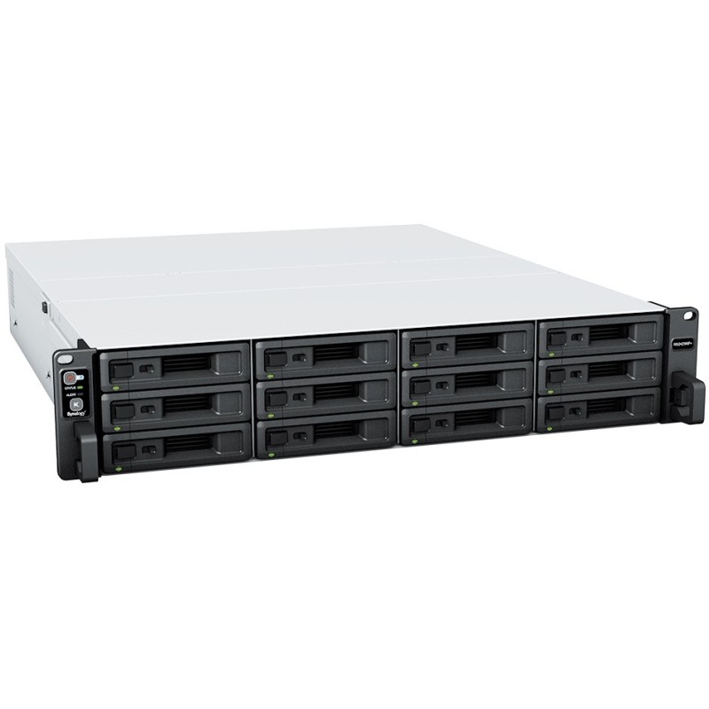 Buy 12-Bay Synology RackStation - RS2423+ - 2U Rack NAS, AMD Ryzen V1780B 3.35GH... in Cyprus, Nicosia, Limassol, Larnaka, Pafos