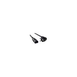 Bachmann Kabel. Verlängerung. Kupplung(C13)- to Stecker(CEE7). 2m. — Buy in Cyprus with Fast Delivery