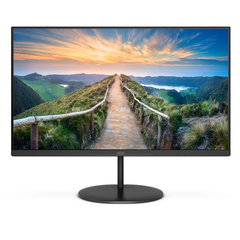 Buy AOC Q24V4EA - 23.8" QHD IPS Monitor - 2560x1440, 75Hz, 4ms, HDMI & DP, Matte... in Cyprus, Nicosia, Limassol, Larnaka, Pafos