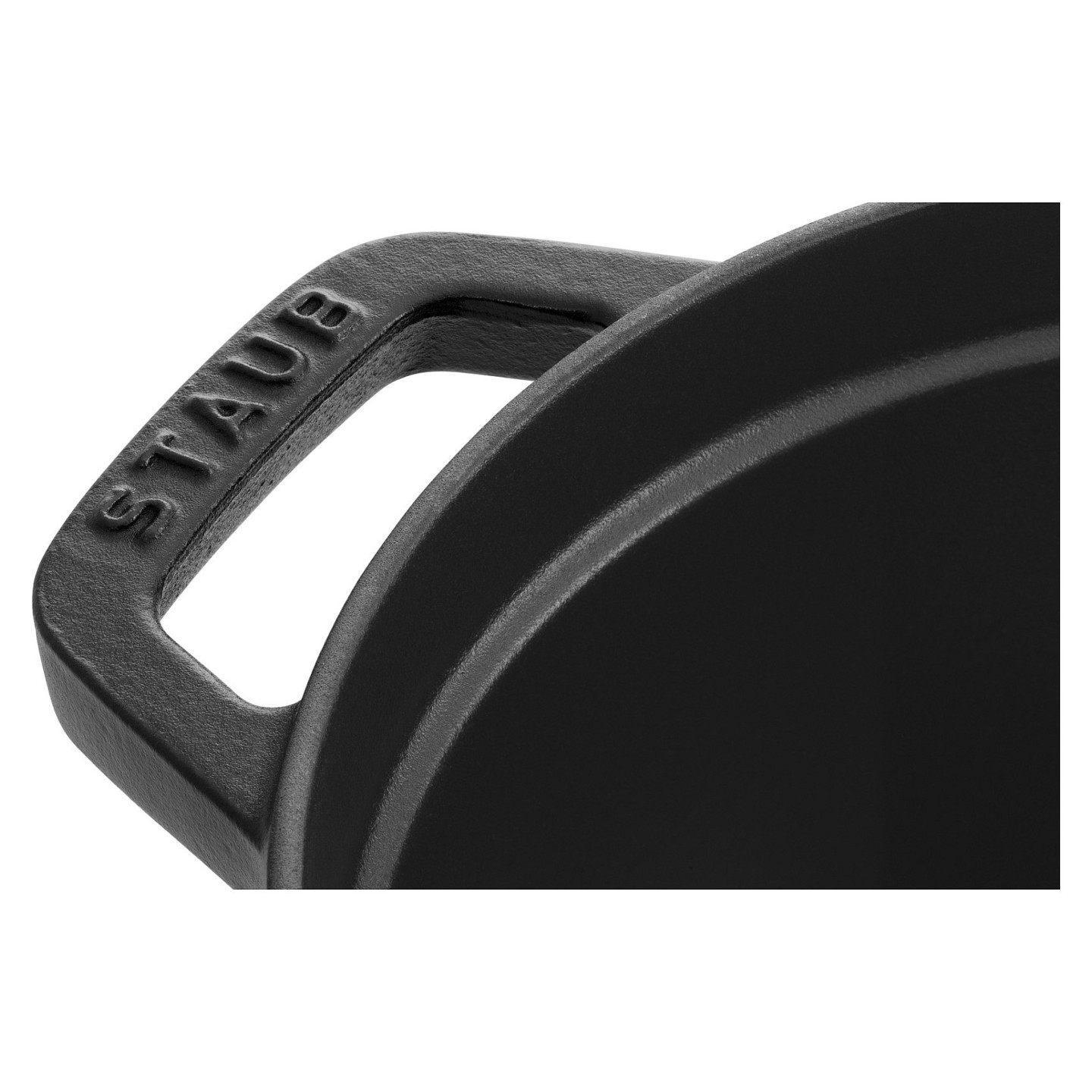 Staub La Cocotte 41cm oval schwarz. Gusseisen — Buy in Cyprus with Fast Delivery