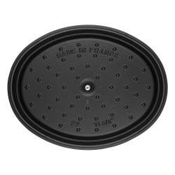 Staub La Cocotte 41cm oval schwarz. Gusseisen — Buy in Cyprus with Fast Delivery