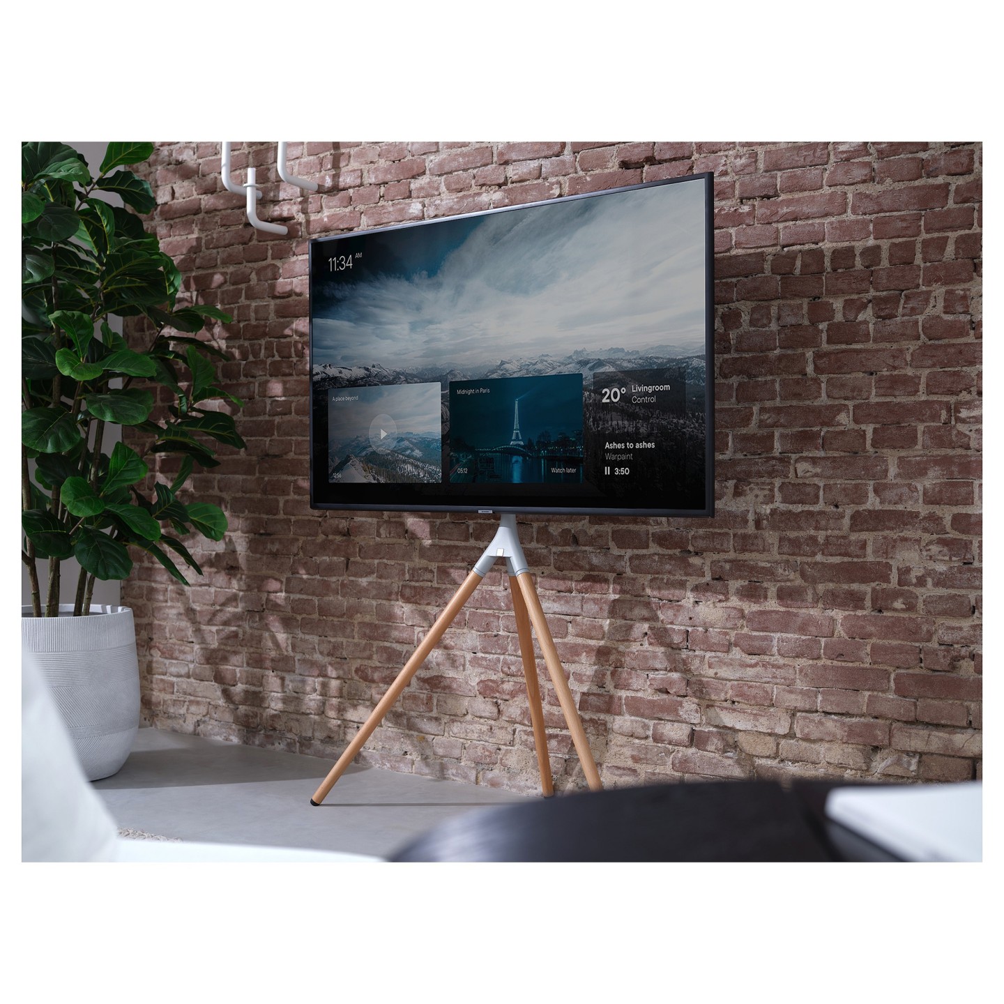 One for All TV Stand Ultraslim TURN 65 Tripod 360 WM7472 light — Buy in Cyprus with Fast Delivery