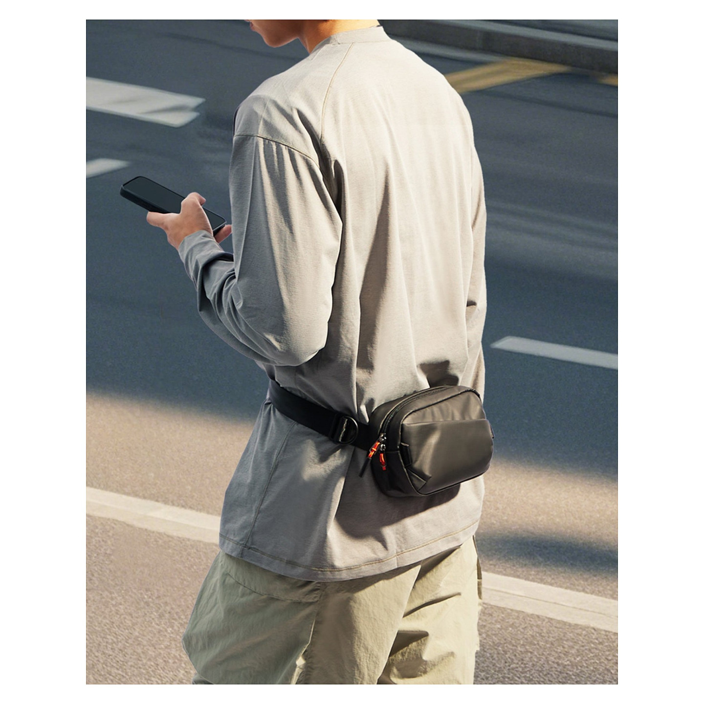inateck Gürteltasche FB01002 black 24.5cm 14cm 5.5cm — Buy in Cyprus with Fast Delivery