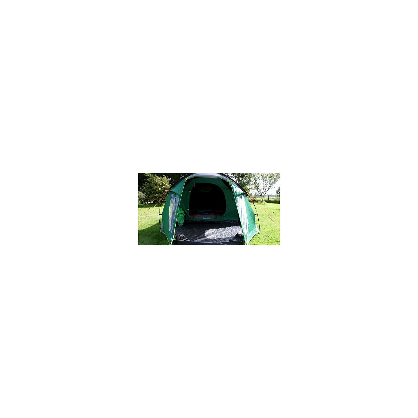 Coleman 3-Personen-Tunnelzelt Chimney Rock 3 Plus BlackOut (grn grau) — Buy in Cyprus with Fast Delivery