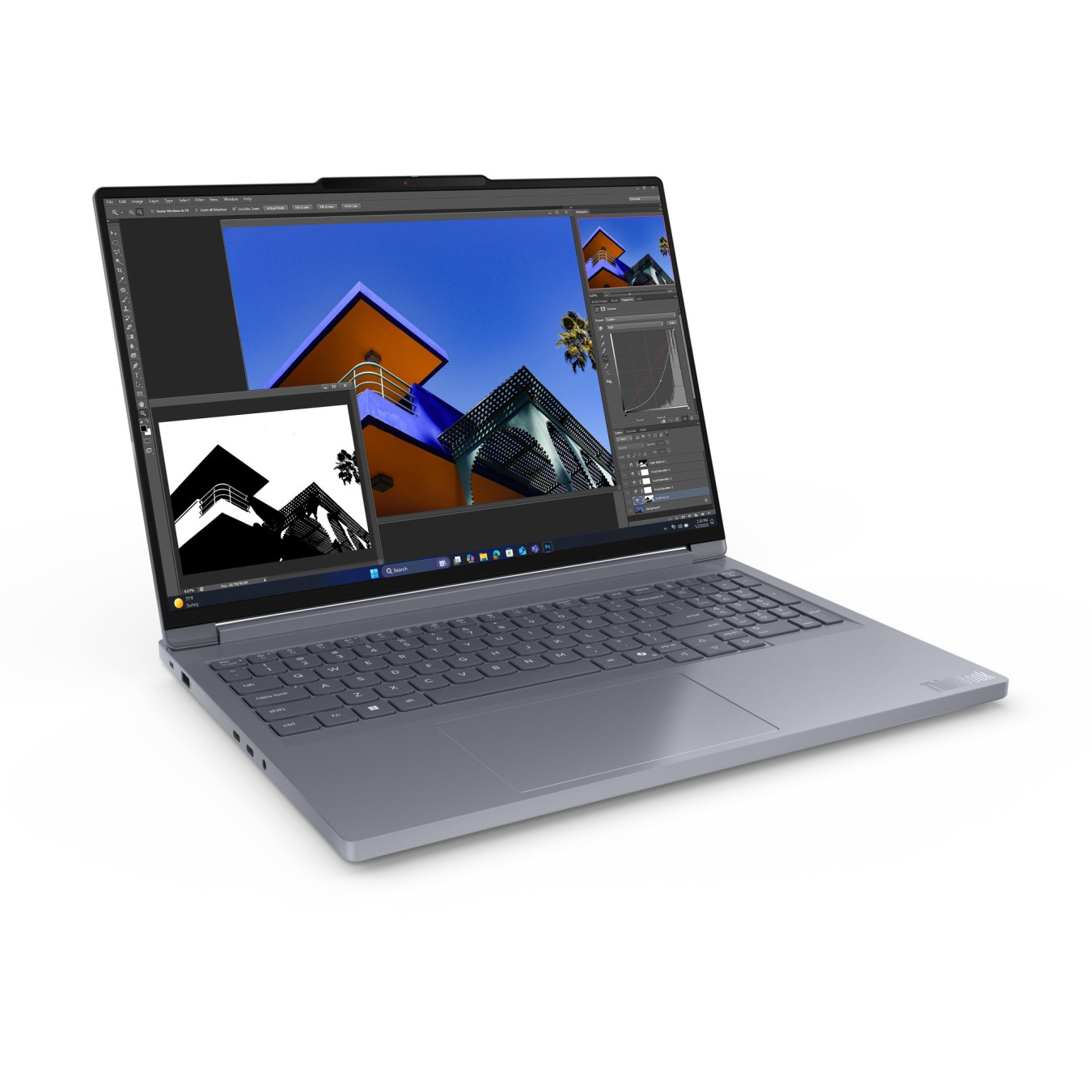 Lenovo ThinkBook 16p G6 - R9 8940HX 2.4GHz - 64GB DDR5, 1TB SSD - 16.0" WQXGA 240Hz Luna Grey - Windows 11 Pro