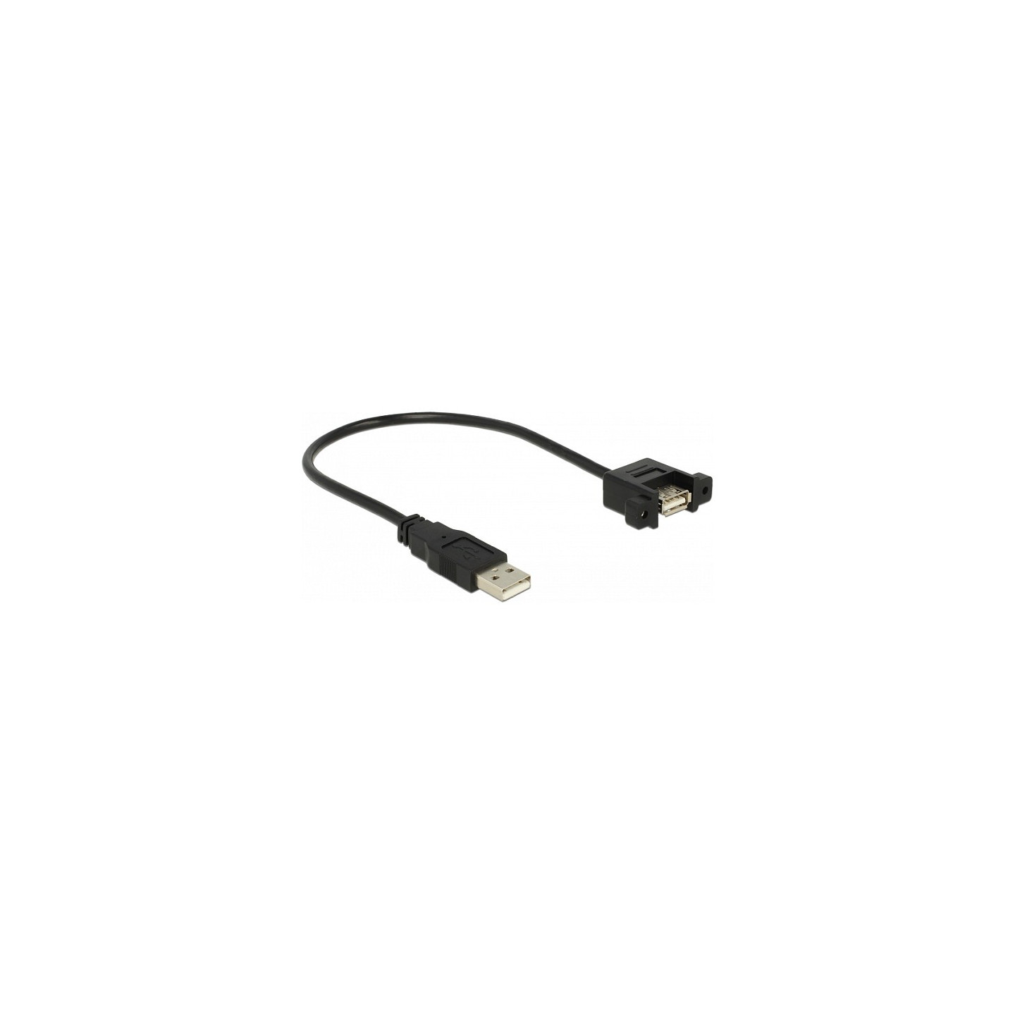 85462 0.25m USB A USB A Männlich Weiblich Schwarz USB Kabel — Buy in Cyprus with Fast Delivery