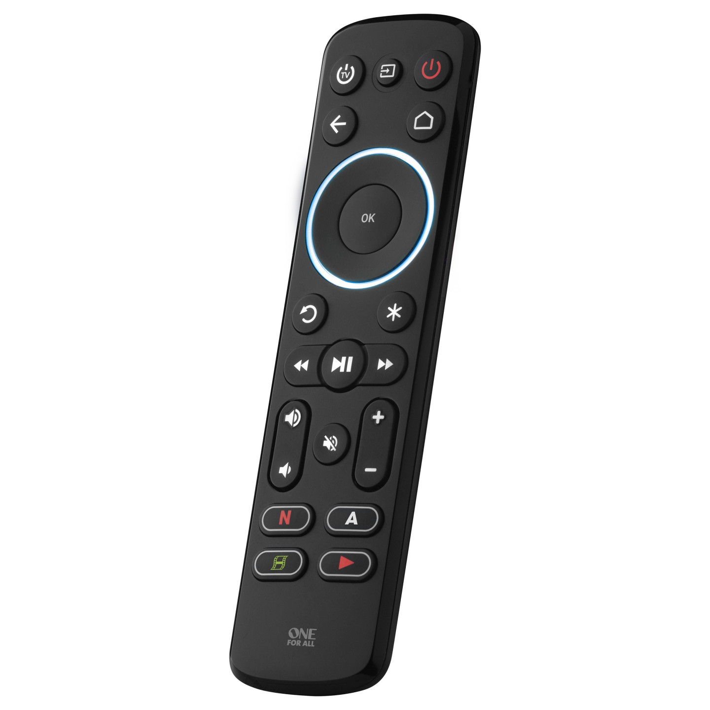 One for all Streamer Fernbedienung (schwarz) — Buy in Cyprus with Fast Delivery