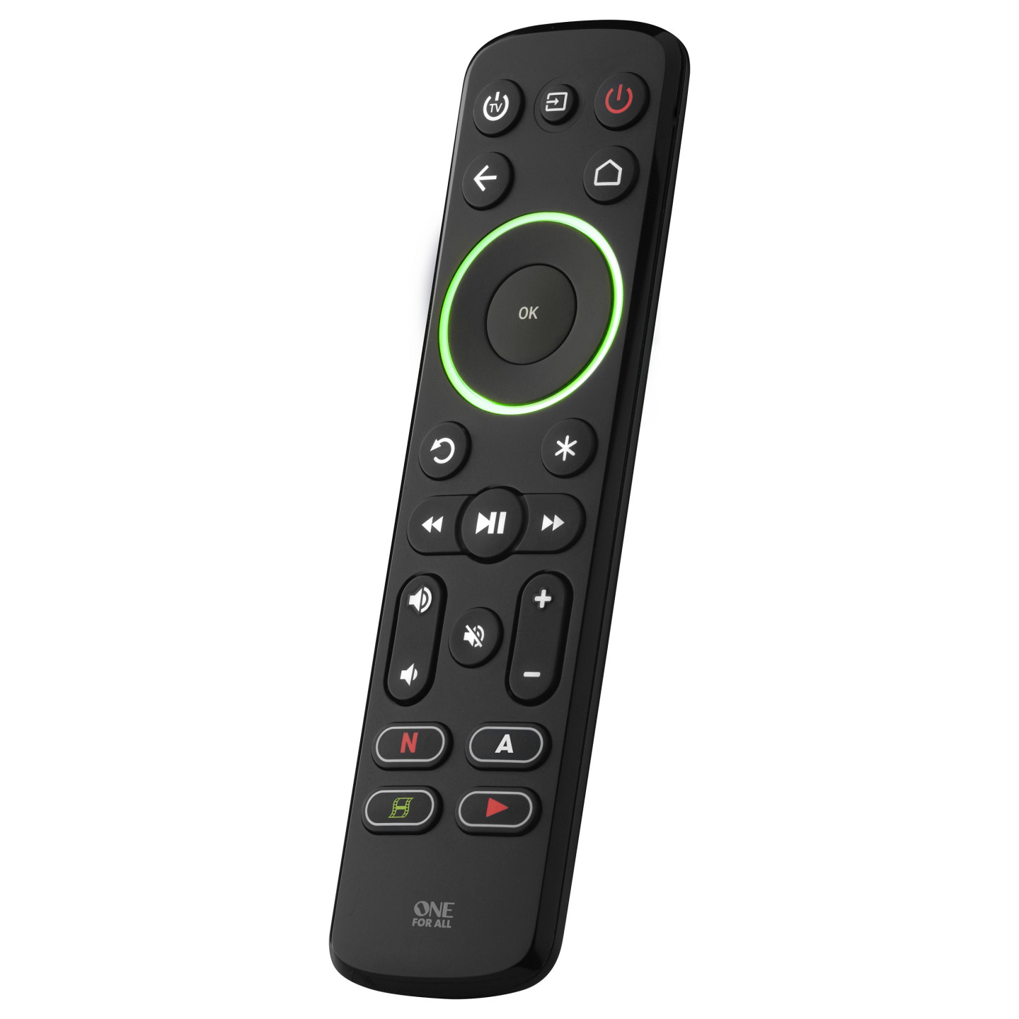 One for all Streamer Fernbedienung (schwarz) — Buy in Cyprus with Fast Delivery