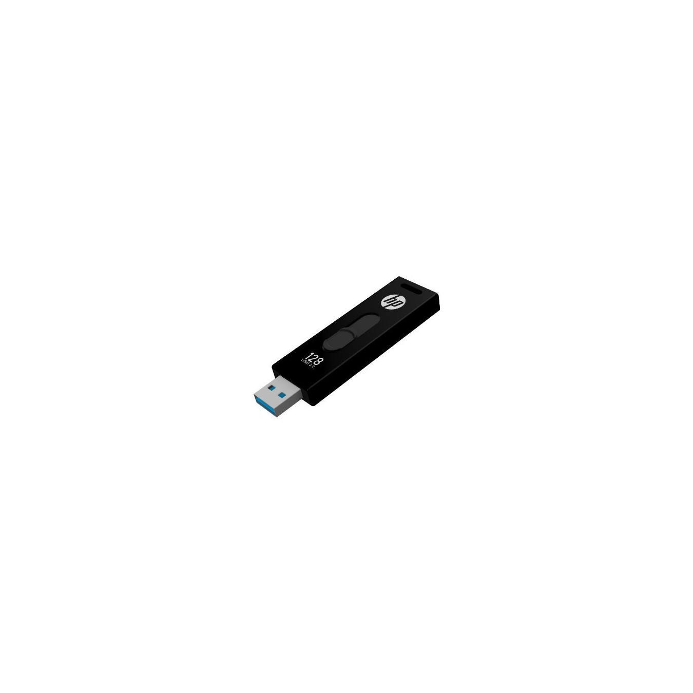 HP x911w USB Flash Drive - 128GB - USB Type-A 3.2 Gen1 (500/450 MB/s) - Black (Slide) — Buy in Cyprus with Fast Delivery