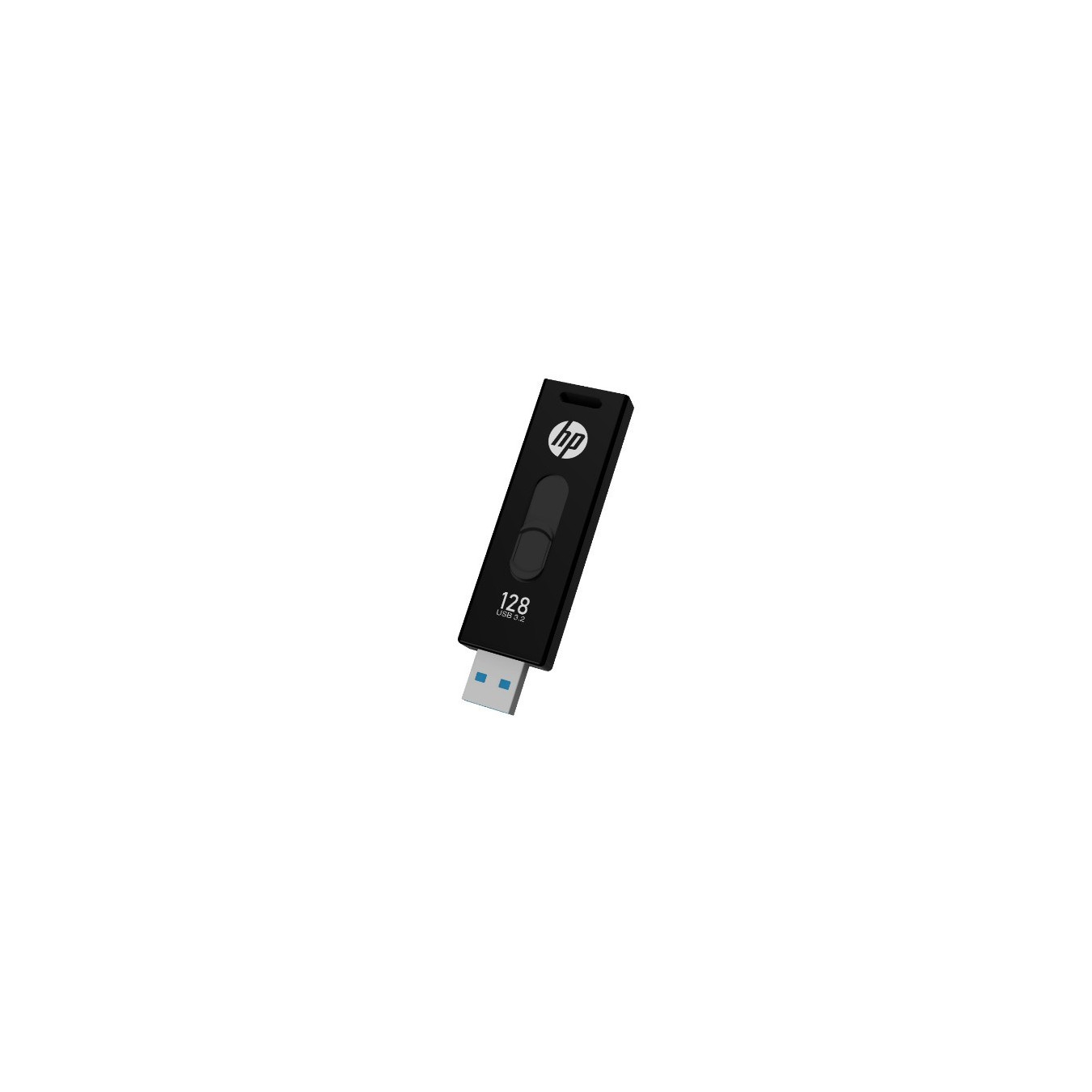 HP x911w USB Flash Drive - 128GB - USB Type-A 3.2 Gen1 (500/450 MB/s) - Black (Slide) — Buy in Cyprus with Fast Delivery