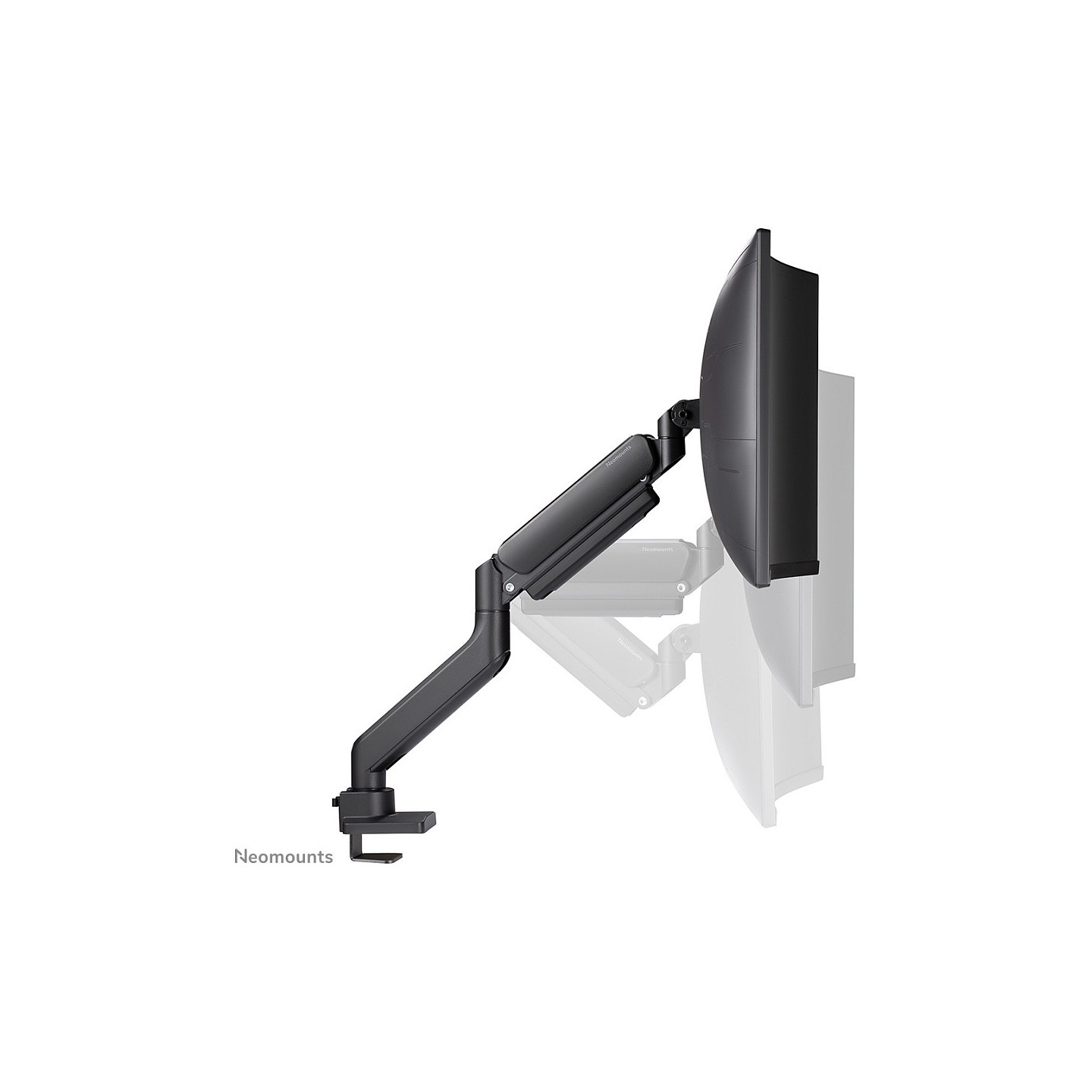 Neomounts DS70PLUS-450BL1 vollbewegliche Tischhalterung für 17-49' Curved Ultra Wide Bildschirme - Schwarz