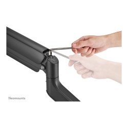 Neomounts DS70PLUS-450BL1 vollbewegliche Tischhalterung für 17-49' Curved Ultra Wide Bildschirme - Schwarz