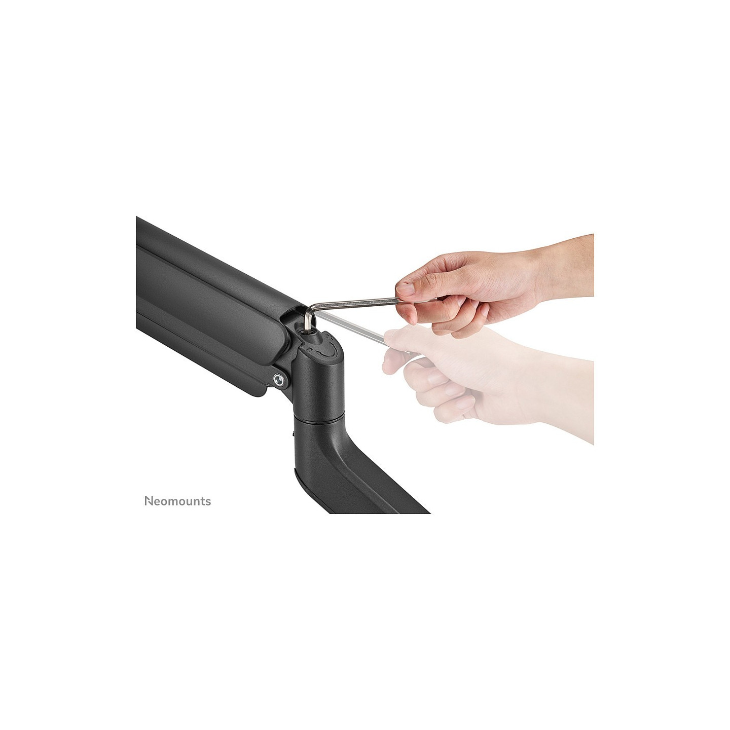 Neomounts DS70PLUS-450BL1 vollbewegliche Tischhalterung für 17-49' Curved Ultra Wide Bildschirme - Schwarz