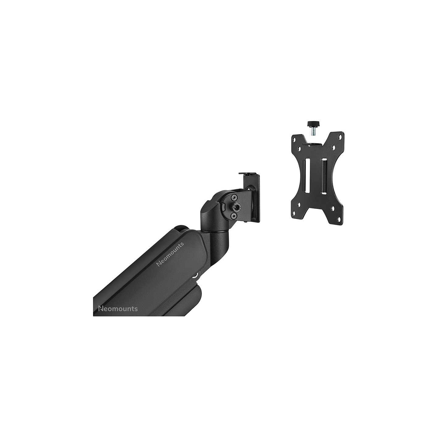 Neomounts DS70PLUS-450BL1 vollbewegliche Tischhalterung für 17-49' Curved Ultra Wide Bildschirme - Schwarz
