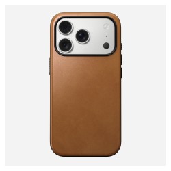 Nomad Modern Leather Case iPhone 17 Pro English Tan — Buy in Cyprus with Fast Delivery