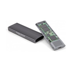 Externes USB Type-CTM Combo Gehäuse für M.2 NVMe PCIe oder SATA SSD - werkzeugfrei — Buy in Cyprus with Fast Delivery