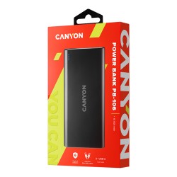 Canyon PB-106 Powerbank 10.000 mAh black — Buy in Cyprus with Fast Delivery