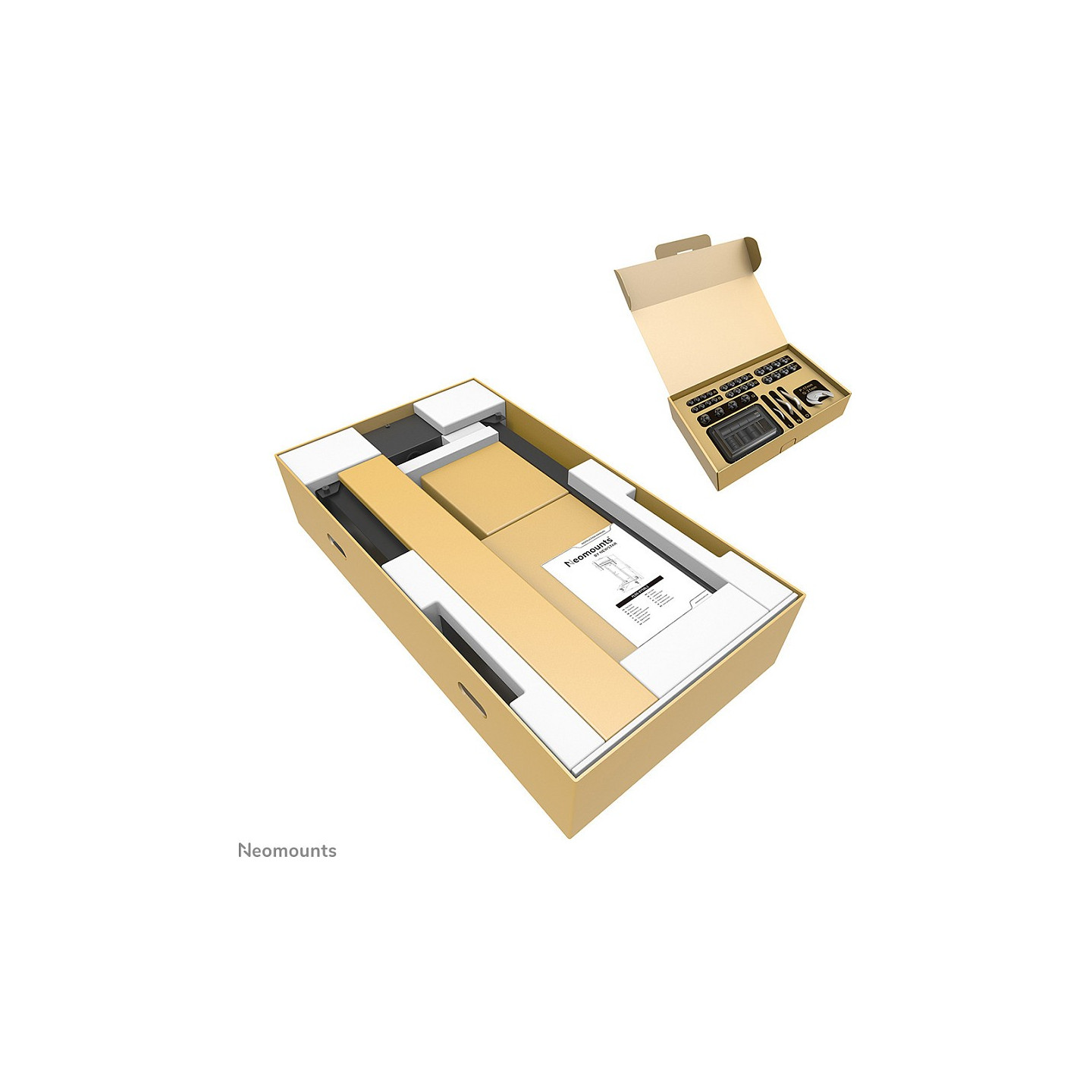 Neomounts FL55-875BL1 motorisierter Bodenständer für 55-100' Bildschirme - Schwarz — Buy in Cyprus with Fast Delivery