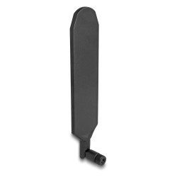 Delock LTE GNSS Antenne SMA Stecker 1.5 - 3.0 dBi omnidirektional drehbar mit Kippgelenk schwarz