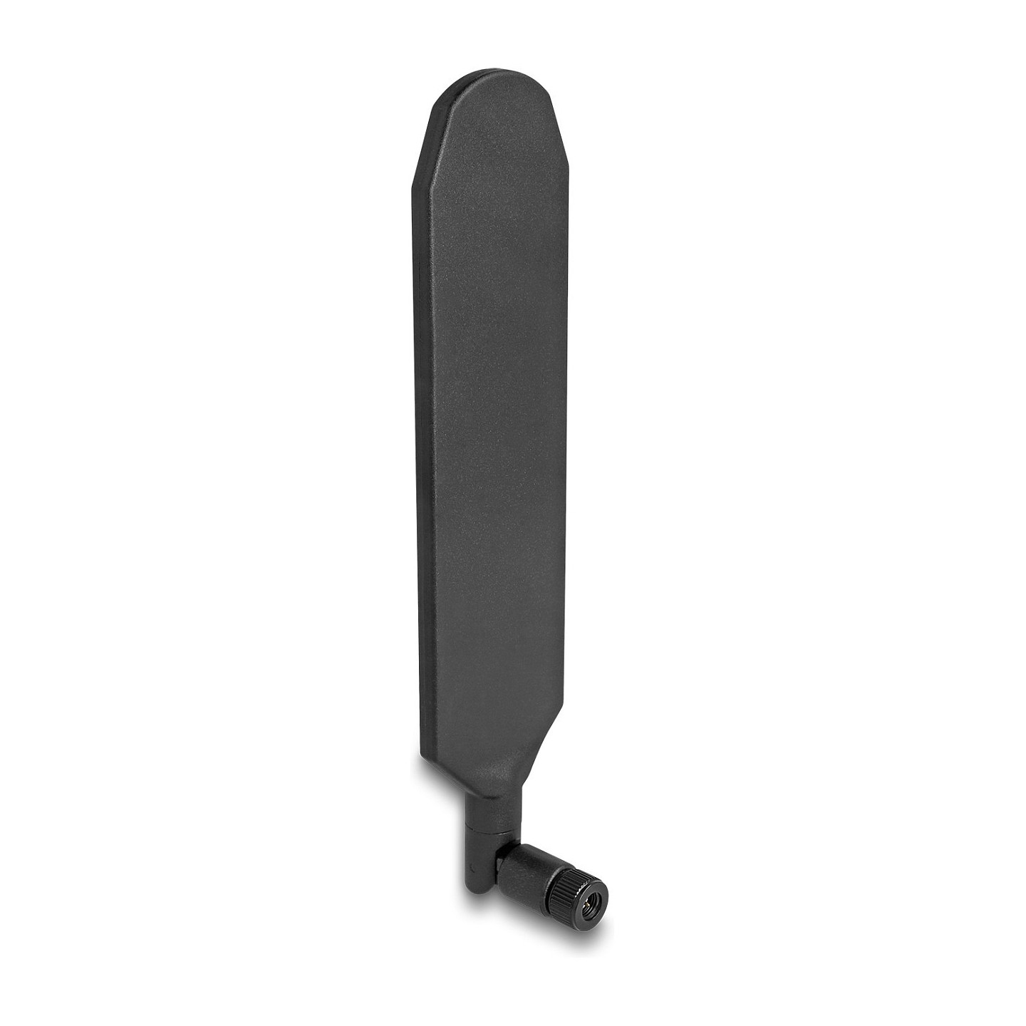 Delock LTE GNSS Antenne SMA Stecker 1.5 - 3.0 dBi omnidirektional drehbar mit Kippgelenk schwarz