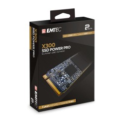 M.2 2TB Emtec NVMe PCIe 3.0 X300 Intern retail — Buy in Cyprus with Fast Delivery