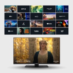 Buy Panasonic 40S55AEZ - 40" Full HD (1920x1080) LCD Smart TV, Fire OS, Black in Cyprus, Nicosia, Limassol, Larnaka, Pafos