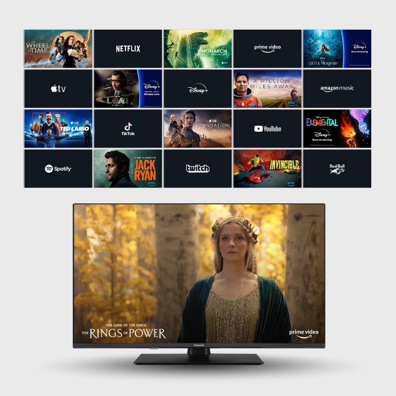 Buy Panasonic 40S55AEZ - 40" Full HD (1920x1080) LCD Smart TV, Fire OS, Black in Cyprus, Nicosia, Limassol, Larnaka, Pafos