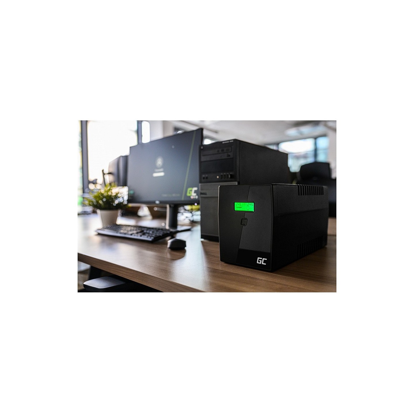 Green Cell 1000VA 600W Überspannungsschutz 230V Schwarz — Buy in Cyprus with Fast Delivery