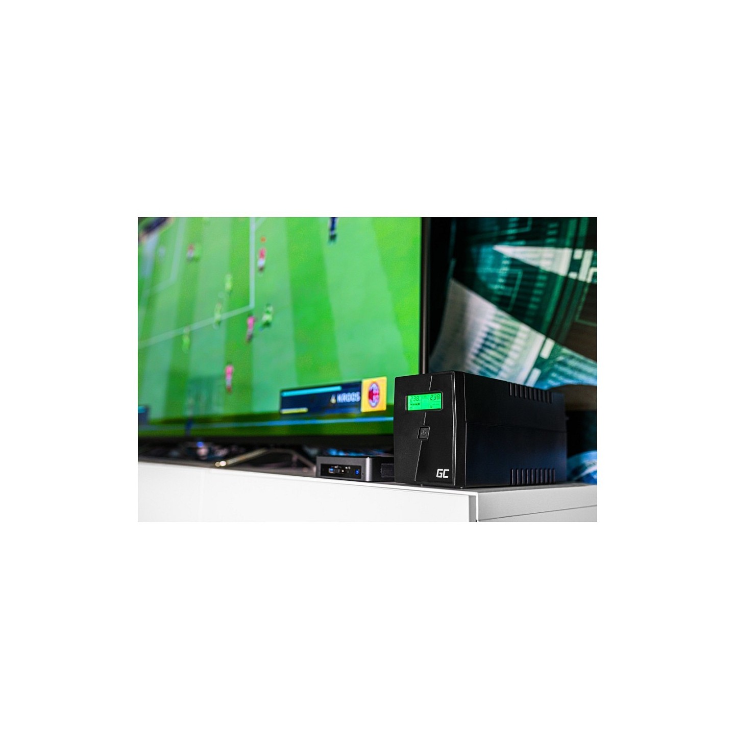 Green Cell 1000VA 600W Überspannungsschutz 230V Schwarz — Buy in Cyprus with Fast Delivery