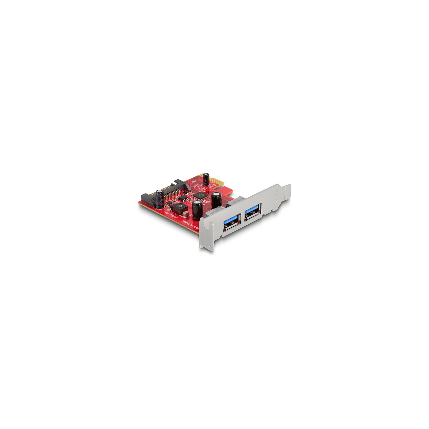 PCI Express x1 Karte zu 2 x extern USB 5 Gbps Typ-A Buchse - Low Profile Formfaktor — Buy in Cyprus with Fast Delivery