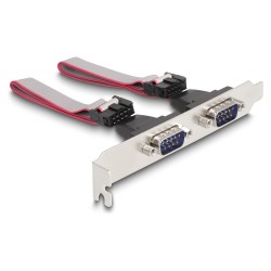 Mini PCIe Karte full size zu 2 x Seriell RS-232 D-Sub 9 Pin — Buy in Cyprus with Fast Delivery