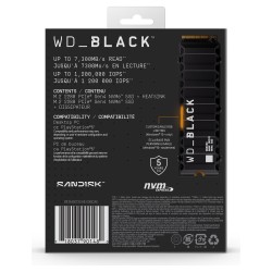 M.2 4TB WD Black SN850X NVMe PCIe 4.0 x 4 with Heatsink — Buy in Cyprus with Fast Delivery