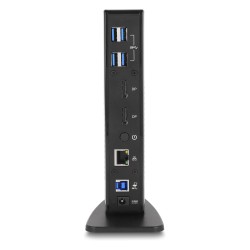 D DeLOCK Dockingstation 4xUSB3.2 2xDisplayPort 4K RJ45 Ethernet Audio Black — Buy in Cyprus with Fast Delivery