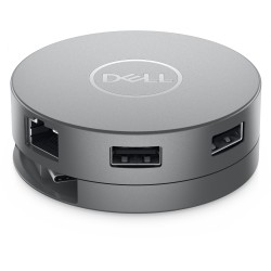 Buy Dell DA310 7-in-1 USB-C Travel Hub - DA310 - Silver, HDMI 2.0, DP 1.4, VGA, ... in Cyprus, Nicosia, Limassol, Larnaka, Pafos