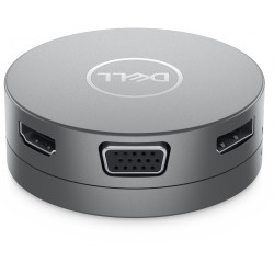 Buy Dell DA310 7-in-1 USB-C Travel Hub - DA310 - Silver, HDMI 2.0, DP 1.4, VGA, ... in Cyprus, Nicosia, Limassol, Larnaka, Pafos