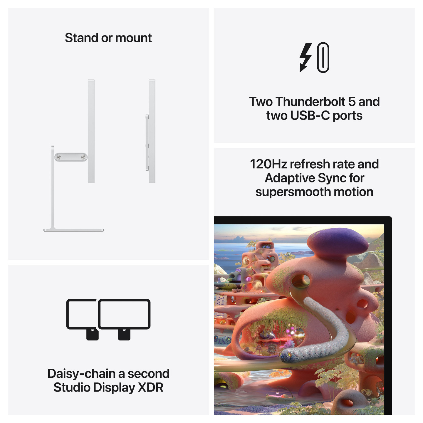 Apple Studio Display XDR - Nano-texture glass - Tilt- and height-adjustable stand (2026) — Buy in Cyprus with Fast Delivery