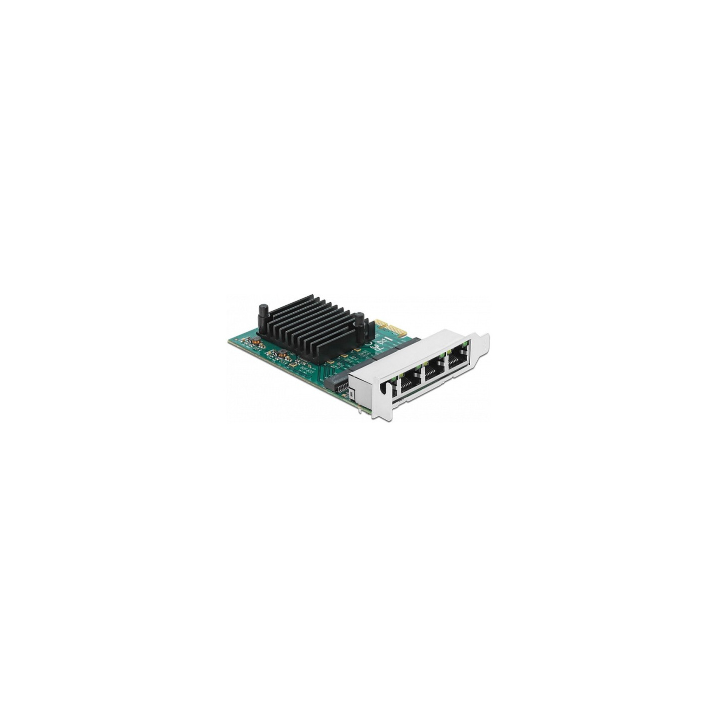 PCI Express x1 Netzwerkkarte Gigabit LAN 4 x RJ45 RTL8111 — Buy in Cyprus with Fast Delivery