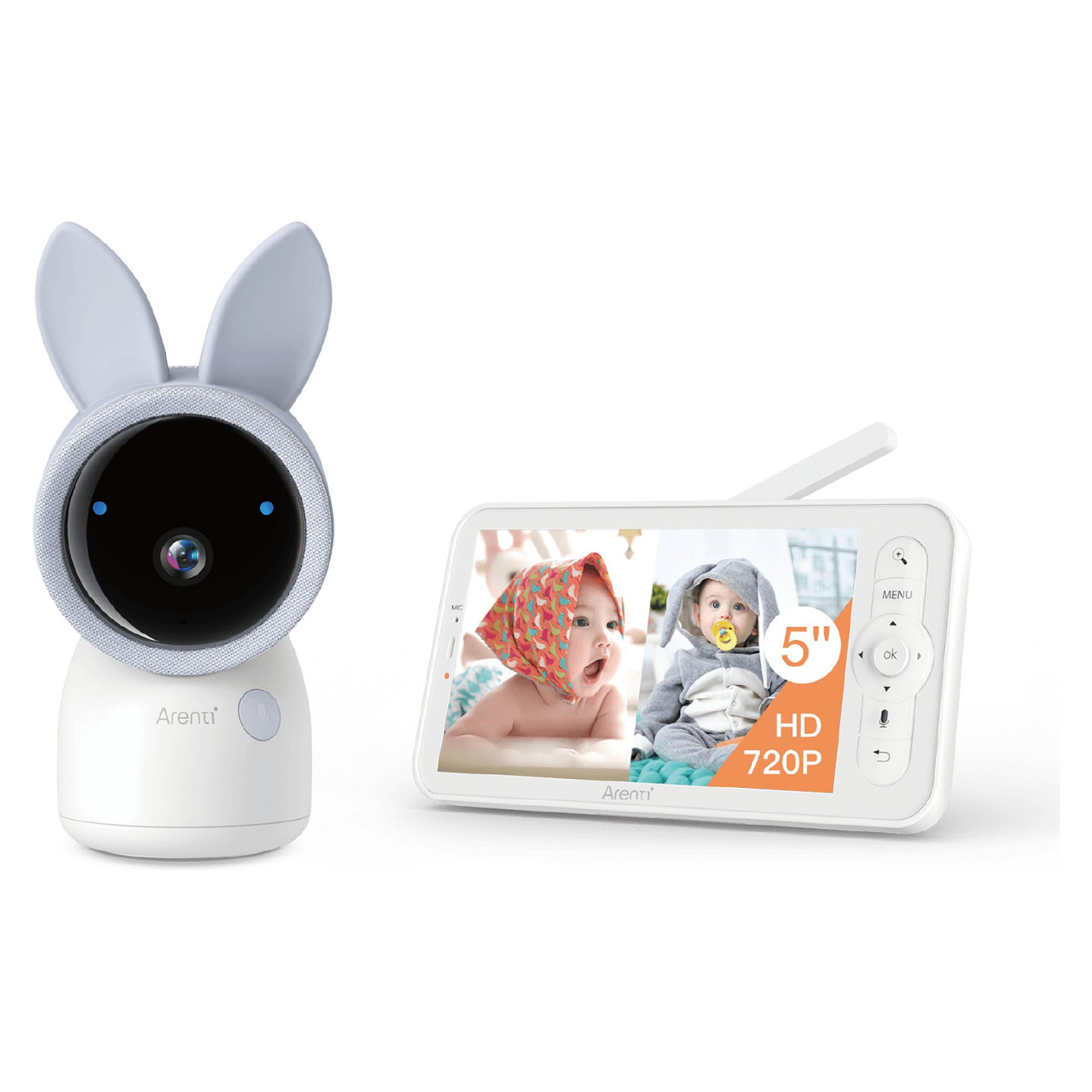 Arenti 4MP Wi-Fi Video Baby Monitor Kit with LCD Screen — Buy in Cyprus with Fast Delivery