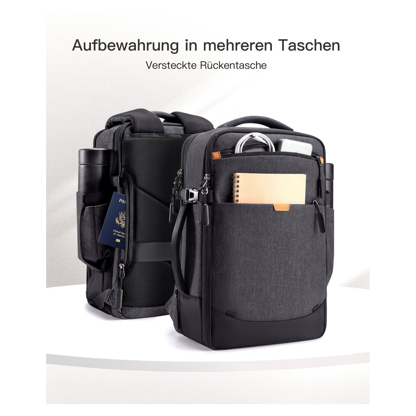 inateck Notebook-Rucksack 14' BP03006-14 black — Buy in Cyprus with Fast Delivery