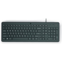 Buy HP 150 Wired Keyboard - USB-A - Full-size (100%), Black, German Layout in Cyprus, Nicosia, Limassol, Larnaka, Pafos