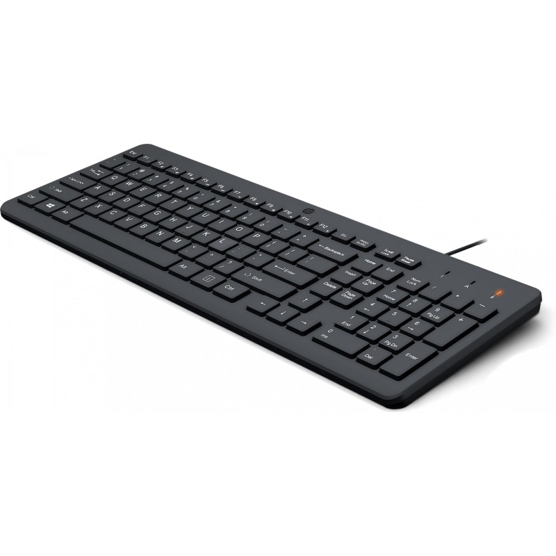 Buy HP 150 Wired Keyboard - USB-A - Full-size (100%), Black, German Layout in Cyprus, Nicosia, Limassol, Larnaka, Pafos