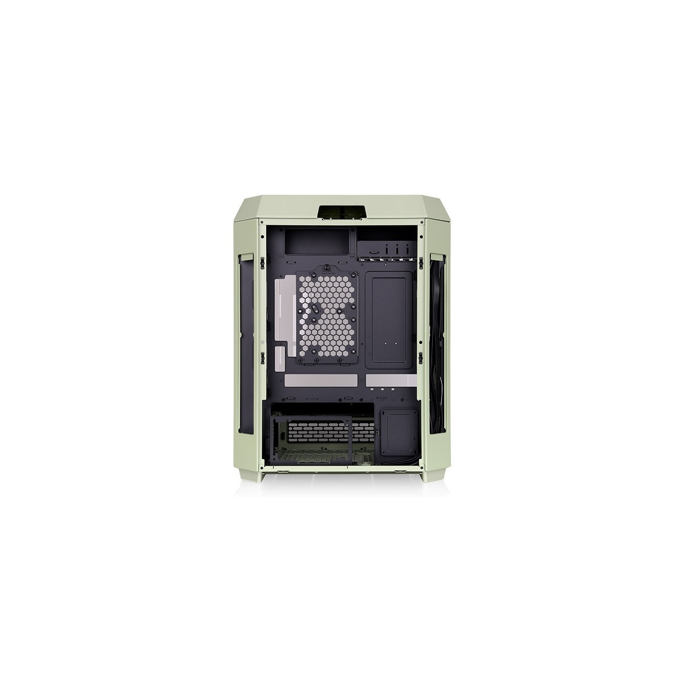 Thermaltake The Tower 600 - CA-1Z1-00MEWN-00 - Mid Tower ATX Case, Matcha Green, Tempered Glass