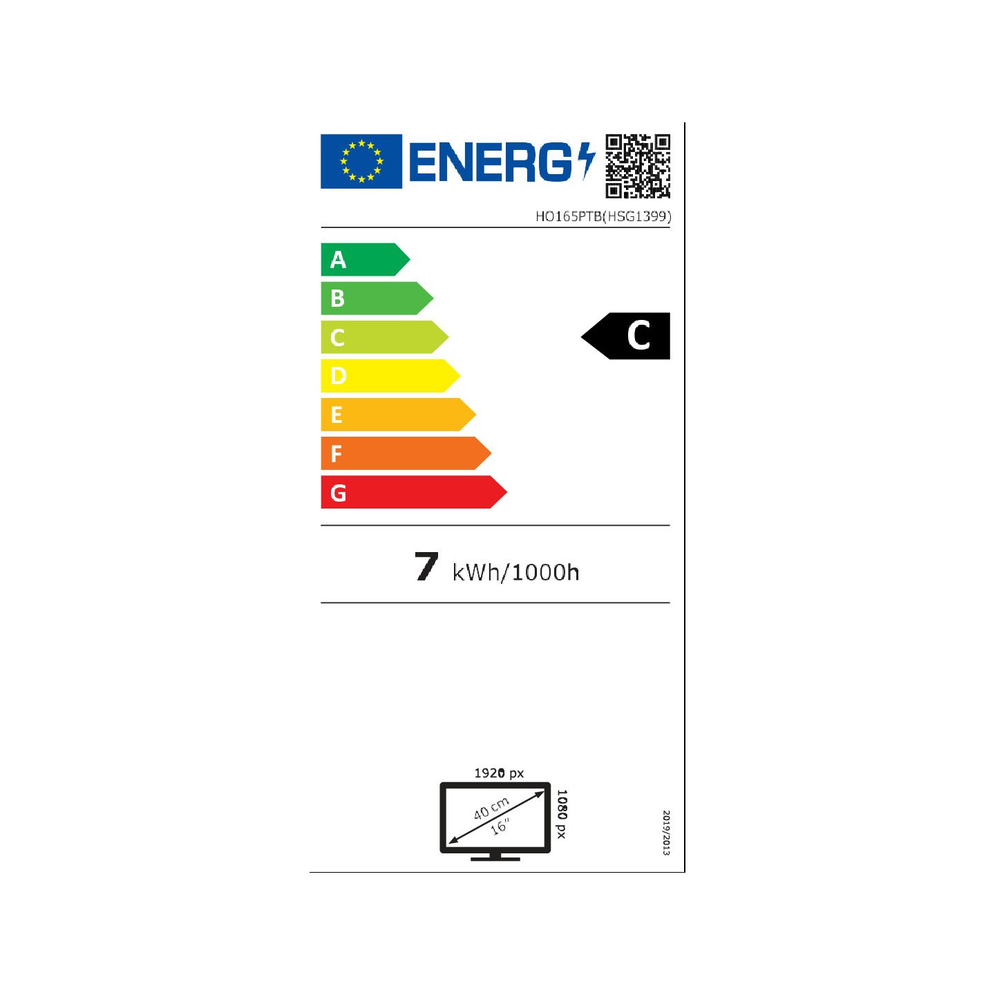 Hannspree 39.6cm (15.6') HO165PTB 16:9 M-TOUCH HDMI+DP+VGA — Buy in Cyprus with Fast Delivery