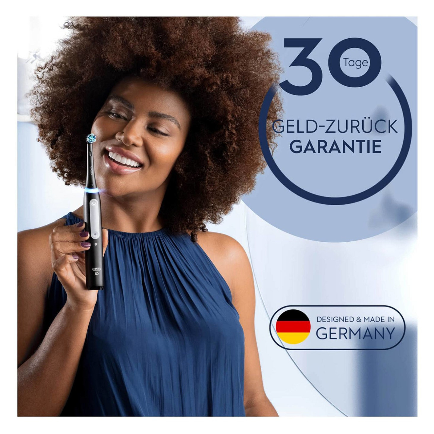 Oral-B iO Series 4 Matt Black mit Reiseetui — Buy in Cyprus with Fast Delivery